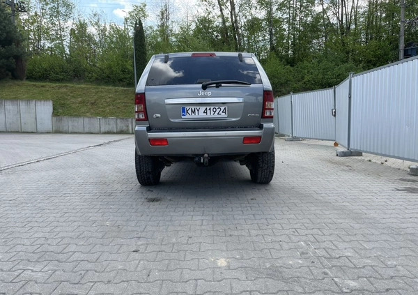 Jeep Grand Cherokee cena 34500 przebieg: 282000, rok produkcji 2007 z Myślenice małe 172